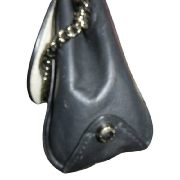 Coach Color block Exotic Python Snakeskin Leather Drifter Chain Crossbody Strap - Picture 4 of 10